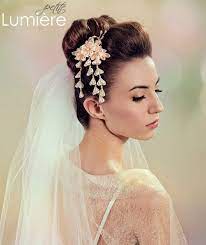 Fuji Silk Flowers Bridal Headpiece Japanese Inspired Kanzashi Hair Jewelry Unique Alternative Bride Hair Accessories Wedding Headdress Bridal Hair Clip