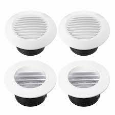 After removing the cover from the fan, place it on a towel and vacuum it using a brush attachment. 2pcs 1pcs 4 Inch Louver Air Vent Grille Home Exhaust Fan Outlet Ceiling Wall Mount Round Bathroom Indoor Fresh Air Cooling Vents Exhaust Fans Aliexpress