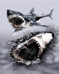 The study of sharks show that. Tatoos Ideas Cool Great White Shark Tattoo Design Shark Tattoos Shark Drawing Shark Art