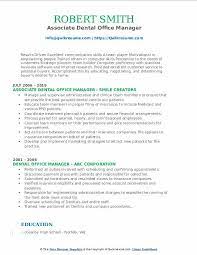 Make sure your resume demonstrates you fit into the dental office manager responsibilities in the companies stated job description. Dental Office Manager Resume Samples Qwikresume