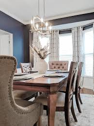 I'm so excited to share this navy inspired dining room makeover with all of you! Navy Inspired Dining Room Refresh Peace And Pine Designs Designs