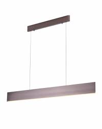 hanglamp boven eettafel led strak bruin wit zwart 26w hanglamp eettafel eettafel verlichting