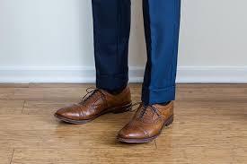 A Guide To Pant Breaks And Proper Pant Length He Spoke Style Mens Dress Trousers Formal Attire For Men Mens Formal Pants