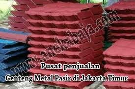Genteng metal merupakan bahan atap yang terbuat dari logam atau metal. Harga Genteng Metal Berpasir Jakarta Timur 2021 Aneka Baja