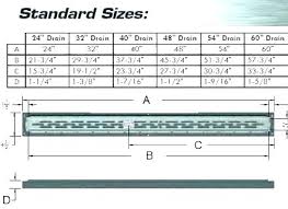 Sewer Pipe Sizes Shower