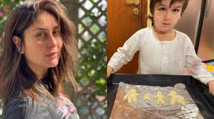 Although, taimur was the talk of the town for years after his birth and still enjoys a considerable amount of fame at a very young age. Taimur Turns Chef Bakes Figurine Cookies Of Kareena Kapoor Saif Ali Khan And Baby Brother Celebrities News India Tv