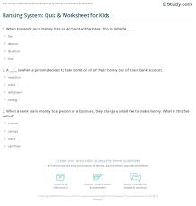 For decades, the united states and the soviet union engaged in a fierce competition for superiority in space. Banking System Quiz Worksheet For Kids Study Com