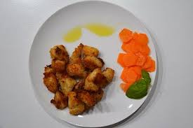 Se vuoi dare un tocco di sapore in più, puoi mischiare al pangrattato anche della paprika affumicata; Nuggets Di Pollo Croccante Al Forno Fatti In Casa Da Daiana