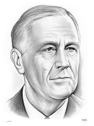 Franklin Roosevelt Original Artwork for Sale