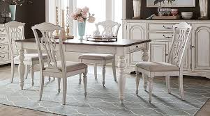 Spend this time at home to refresh your home decor style! Liberty Furniture Abbey Road Porcelain White 5 Piece Dining Room Set 455w Dr 5rls Bob Mills Furniture Tx Ok