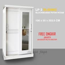 Tersedia hanya untuk pemesanan via whatsapp. Jual Lemari Pakaian 2 Pintu Sliding Minimalis Di Lapak Toko Meubel Marga Jaya 2 Bukalapak