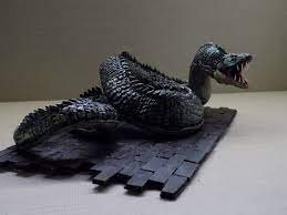 Polymer Clay Basilisk Harry Potter Basilisco Harry Potter Ideias