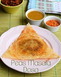 Peas Masala Dosa Recipe Green Peas Masala Dosa Raks Kitchen Recipe Masala Dosa Recipe Dosa Recipe Dosa