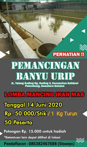 Kolam Pemancingan Banyu Urip Home Facebook