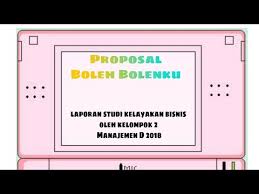 Kelayakan bisnis adalah penelahan atau analisis tentang apakah suatu kegiatan investasi memberikan manfaat atau hasil bila dilaksanakan nurmalina, 2009. Uas Studi Kelayakan Bisnis Proposal Boleh Bolehku Youtube