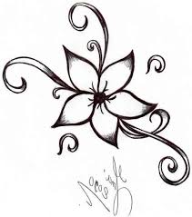 17 Simple Flower To Draw Flower Drawing Drawingpencilwiki Com In 2020 Flower Drawing Design Simple Flower Drawing Flower Pattern Drawing
