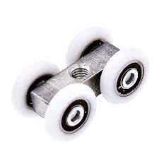 50 heavy duty sliding door roller,be used in the industrial sliding door. 4 Wheels Sliding Door Rollers Hardware
