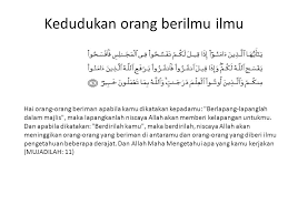Antara kepentingan ilmu pengetahuan ialah seseorang dapat mengetahui ilmu dalam pelbagai bidang ilmu yang dipelajari. Islam Dan Ilmu Pengetahuan Ppt Download
