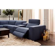 Tino 6 Piece Dual Power Reclining Sectional Navy Value City Furniture And Mattresses Living Room Recliner Furniture Modern Reclining Sectional