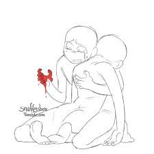 I made this quick cartoon using a snuffysbox template. Snufkinwashere Another Angsty Draw Your Otp Idk I M Tired