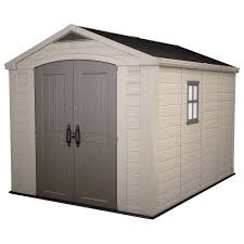 Product title keter manor resin outdoor storage sheds. Keter Factor 8 Ft X 11 Ft Storage Shed The Home Depot Canada