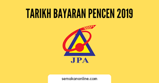 Bayaran bulanan pencen sama juga perkiraannya dengan tarikh penjawat awam menerima gaji. Malaysian Government Pension Payment Schedule 2019 Steemit