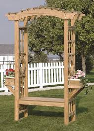 Outdoor Wooden Garden Arbor Trellis Arches Bench Amish Wooden Garden Pergola Outdoor Pergola