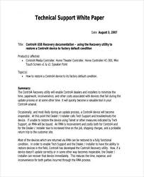 Ask, then answer questions that are likely to be foremost in your audience's minds. 38 Sample White Paper Templates Free Premium Templates