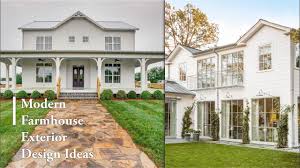 It has a perfect balance of modern and traditional elements both in the interior and exterior parts of the structure. Modern Farmhouse Exterior Design Ideas Youtube