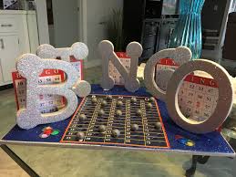 Bingo Centerpiece Bingo Party Decorations Bingo Party Bingo Night