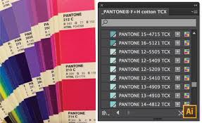 where are the pantone colors in adobe illustrator courses