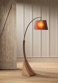 Franklin Iron Works Mission Arc Floor Lamp Dark Rust Metal Pole Oak Wooden Base Natural Mica Shade For Living Room Reading Bedroom Walmart Com Walmart Com Mission & craftsman floor lamps.