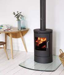 Patagonia wood burning stove, after some use. Minimalist And Modern Wood Burning Stove Sommerhus