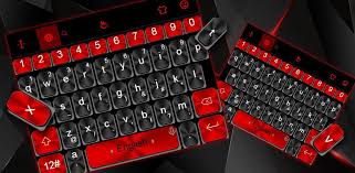 Get black red keyboard to have neon tech wallpaper and simple style theme Download Black Red Metal Keyboard Theme Apk Latest Version App By Love Cute Keyboard For Android Devices Apkpr Com
