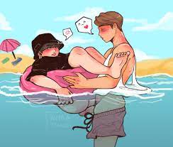 Rule 34 - 2boys Adult Asian Asian Male Beach Big Penis Black Hair Blush  Brown Hair Bts Erection Gay Hairy Penis Kim Nam Joon Korean Kpop Makeup  Male Male Only Min Yoon