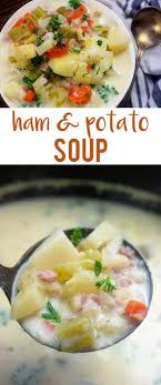 Crockpot Ham And Potato Soup Recipe Ham And Potato Soup Crockpot Ham Sweet Potato Soup Recipes