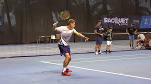 De minaur underlines potential with gritty display. Alex De Minaur And Lleyton Hewitt Training Session For Ao 2019 Slo Mo Youtube