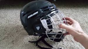 Review Of The Bauer Ims 5 0 Helmet Combo Senior Large