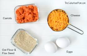 Wholesome, simple ingredients, simple to make, tender, and perfectly sweet! Cheesy Carrot Snacks