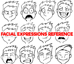 The most prominent protagonist of the dragon ball series is goku, who along with bulma form the dragon team to search for the dragon balls at the beginning of the series. Facial Expressions And Silly Cartoon Faces Reference Sheet How To Draw Step By Step Drawing Tutorials