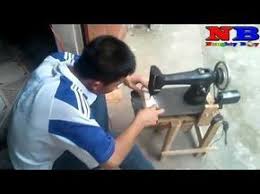 making a homemade scroll saw drill powered el yapimi kil testere makinasi youtube scroll saw sewing machine old sewing machines