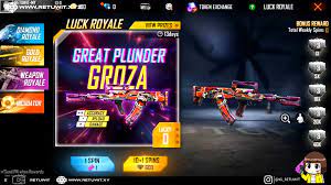 Dapatkan bocoran info kode redeem ff diamond royal terbaru di sini. Bocoran Bundle Diamond Royale Dan Weapon Royale Terbaru Free Fire Retuwit