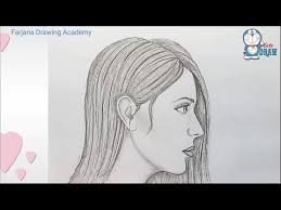 Go one box at a time and be very careful with the shapes. How To Draw Faces Youtube Side Face Drawing Face Drawing Half Face Drawing