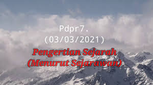 Sumber sejarah terbahagi kepada dua iaitu: Pengertian Sejarah Menurut Tokoh Sejarah Tingkatan 1 Youtube