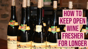 May 11, 2021 · opened wine does not last as long as unopened wine because once a person has opened a bottle of wine, it begins to oxidize.when a bottle is open, the wine inside encounters air, which begins the. How Long Does An Open Bottle Of Wine Last Youtube