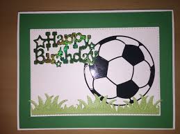 This card is made with a foam soccer ball on the front and the greeting it's your birthday this card is great for kids of any age or for someone who is a soccer enthusiast. Soccer Birthday Card For Boys Kids Birthday Cards Birthday Cards For Boys Birthday Card Drawing