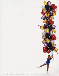 Richard Simmons With Balloons In Case You Are Heading Towards That R Simmons Wedding Theme Lol Richard Simmons Letterhead Design Balloons