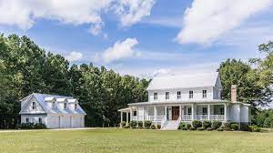 The Porches On This Georgia Farmhouse Will Make Any Southern Heart Race House Plans Farmhouse Southern Farmhouse Dream House Exterior