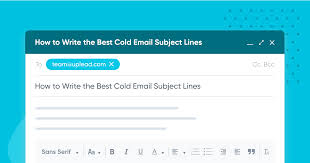How To Write The Best Cold Email Subject Lines Incl 150 Templates Examples Uplead