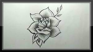 There is so much variety in this set. Pencil Drawing A Beautiful Rose Sketch And Shading Youtube